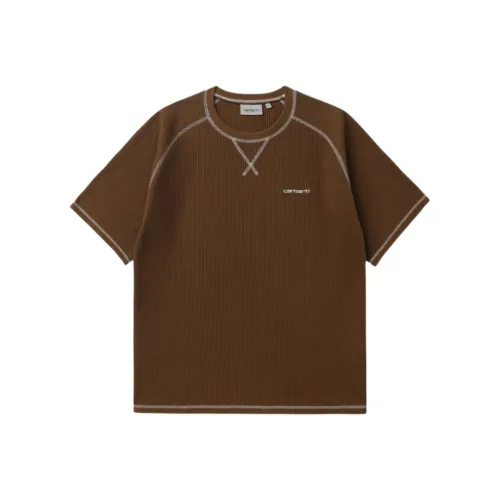 Carhartt WIP SS25 T-Shirt Мужской BWA Кофе