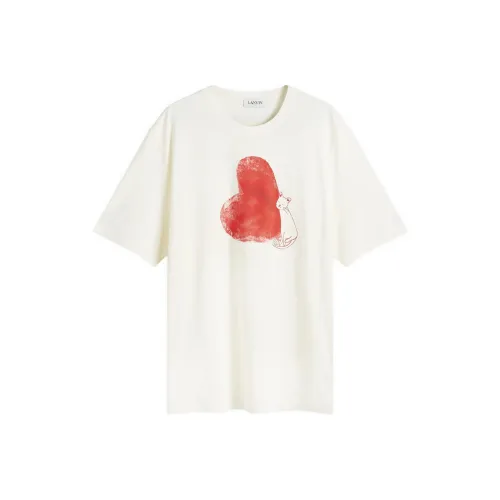 Lanvin Айвори Мужская T-Рубашка
