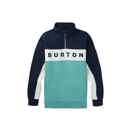 BURTON Толстовка Мужская Черная Зеленая