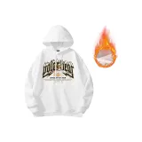 Белый [с капюшоном, утолщенный, с флисовой подкладкой]