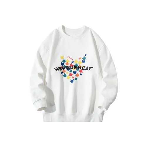 Hepburn Cat Унисекс Свитшоты