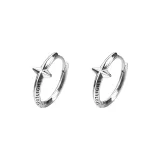 1 пара серебряных