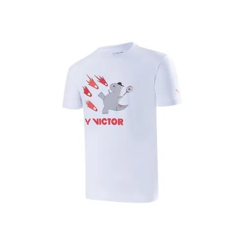 VICTOR Отбеленные Унисекс Футболки