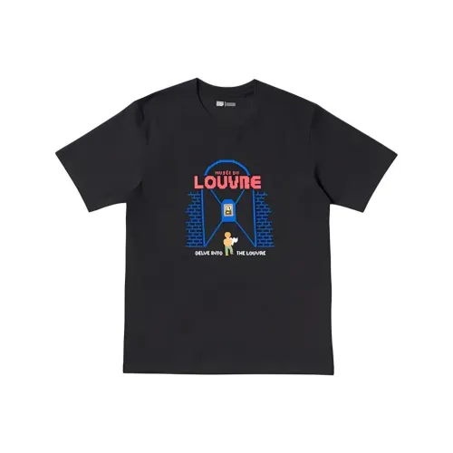 UNIQLO x LUFUGONGBOWUGUAN Рубашка Унисекс Черная