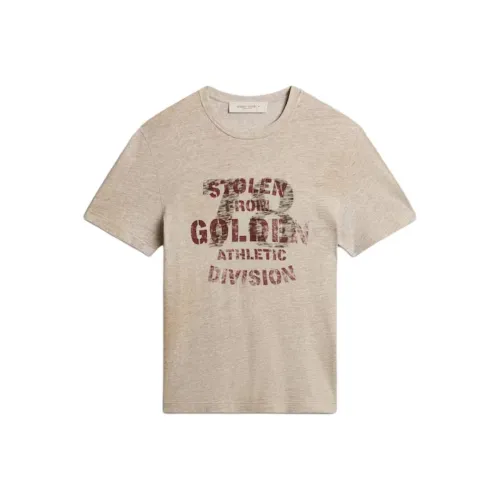 Golden Goose T-Shirt Мужской Ecru