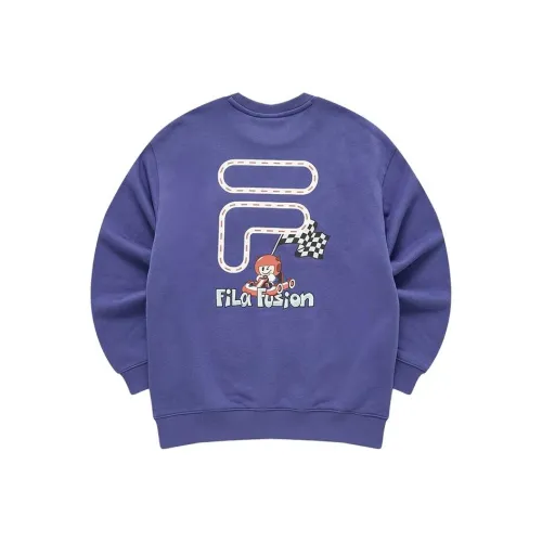 FILA FUSION FOB Series Le DI Синий Унисекс Свитшоты