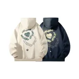 2 шт (Абрикос + Темно-синий) Флисовая подкладка