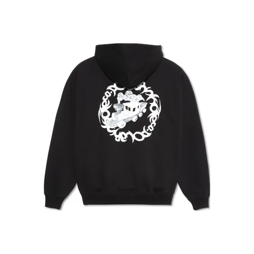 POLAR SKATE CO Черный Унисекс Свитшоты