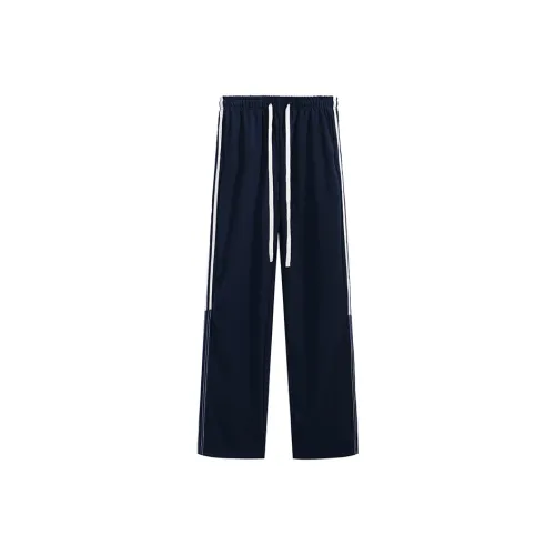 PLANE DRIFT Повседневные брюки Женские Темно-синий