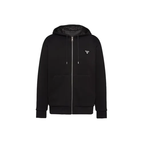 PRADA FW23 Свитшот Мужской Черный