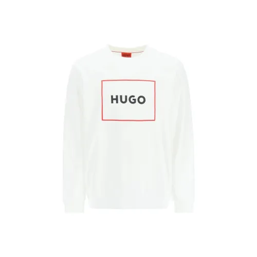 Hugo Boss Белый Мужской Свитшот