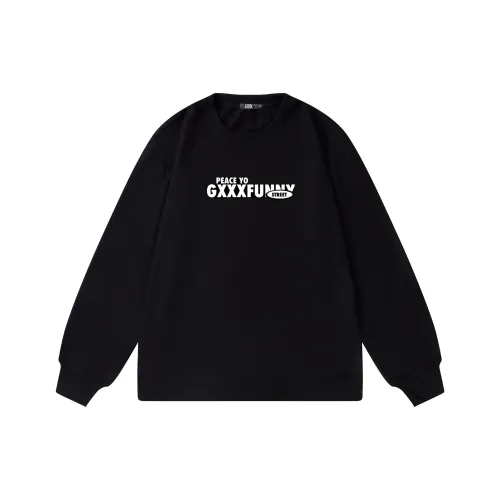 GXXX Осенний Зимний Комплект Круглый Вырез Красный Свитшот Унисекс