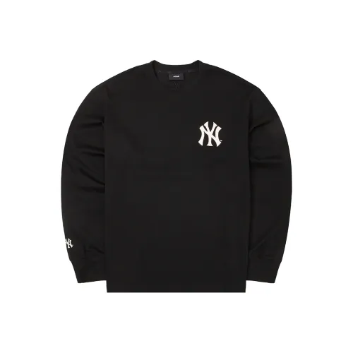 Mlb Base Logo Fashion Sports Collection New York Yankees T-Shirt Унисекс Черный