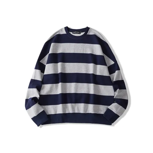 I'm David Серый Черный Полосы Унисекс Свитшоты