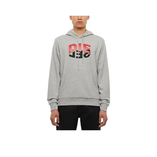 DIESEL Серый Мужской Свитшот