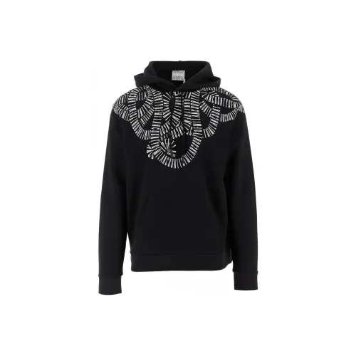 MARCELO BURLON Черные Мужские Свитшоты
