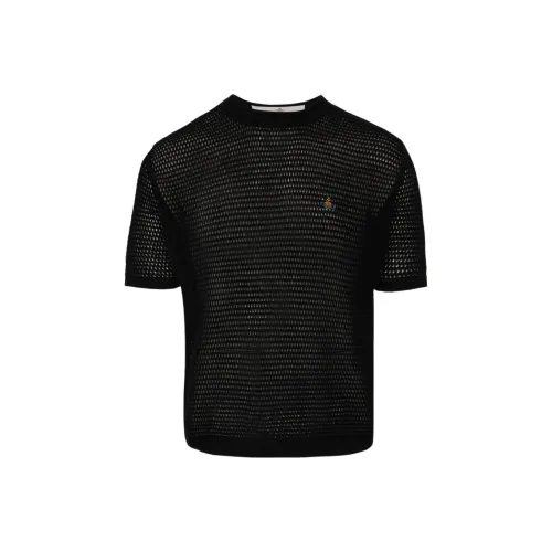 Vivienne Westwood SS24 T Shirt Мужской Черный