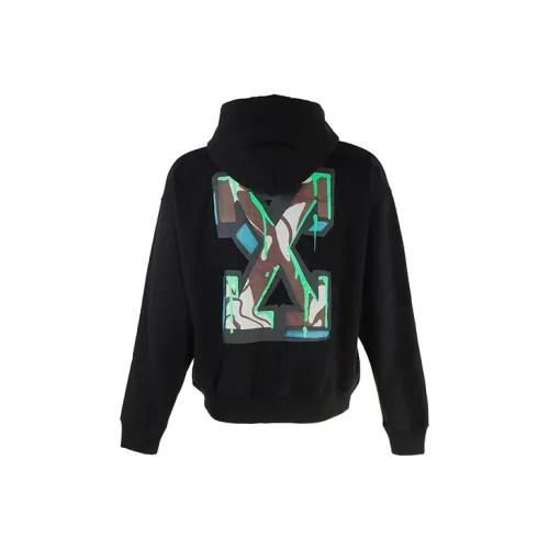 Off Белый FW22 Черный Мужские Толстовки