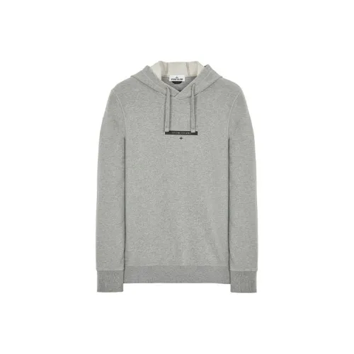 STONE ISLAND Толстовка Мужская Серого цвета