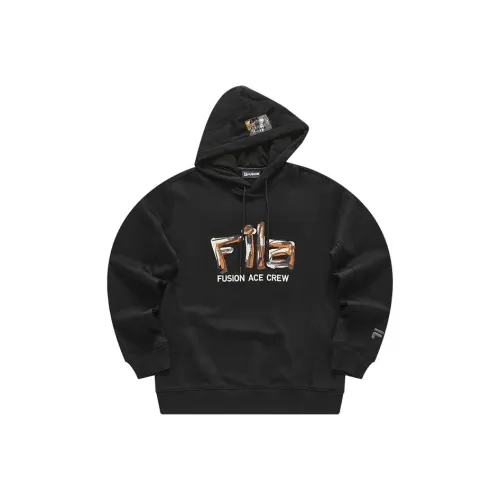 FILA FUSION Толстовка Мужская Глубокий Черный