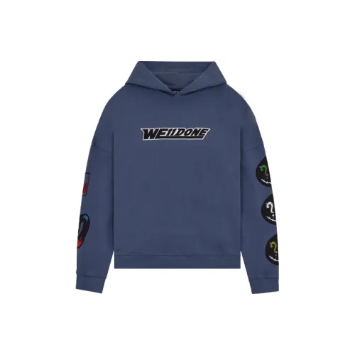 WE11DONE Свитшот Унисекс Морской Синий