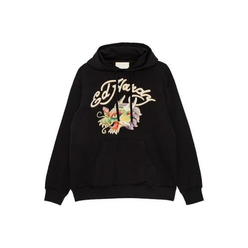 Ed Hardy Черные Мужские Свитшоты