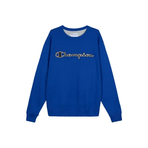 Champion Толстовка Американская версия Унисекс Королевский синий