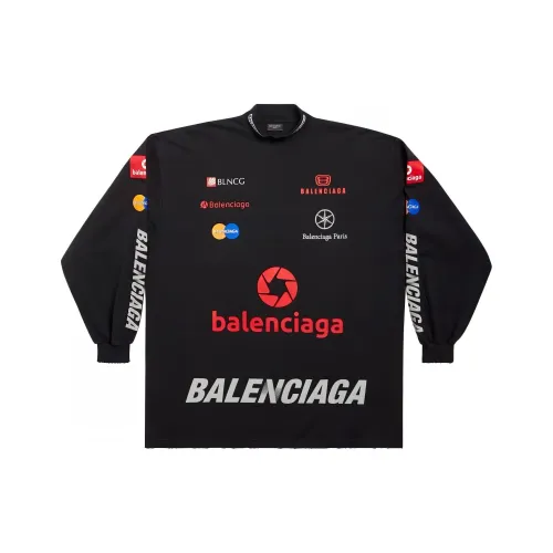 Balenciaga Свитшот Регулярного Кроя Мужской Черный