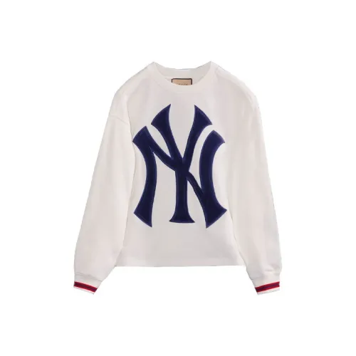 GUCCI x MLB SS22 Свитшот Унисекс Белый