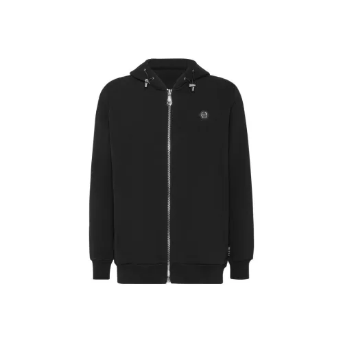 PHILIPP PLEIN Мужские черные свитшоты