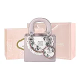 Крестообразная текстура, фиолетовый цвет (цветочная коробка)