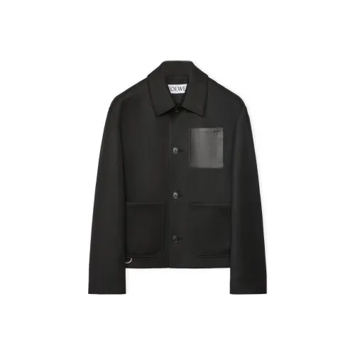 LOEWE Совместное издание Черные мужские куртки