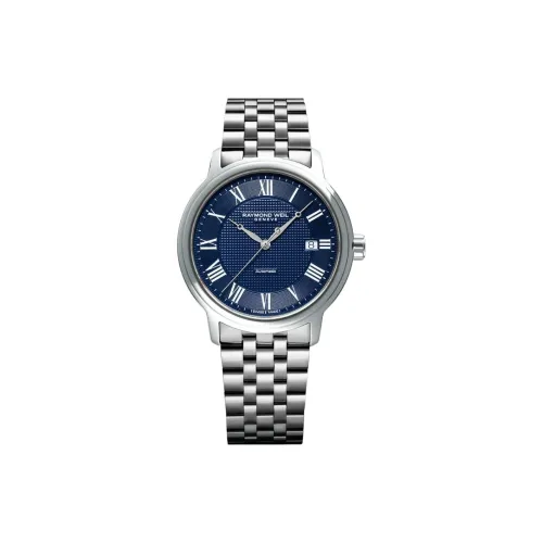 Raymond Weil Автоматический Механический Механизм Мужские Часы 39,5 мм Синий