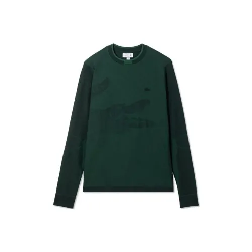 Зеленые мужские свитшоты LACOSTE Collaboration