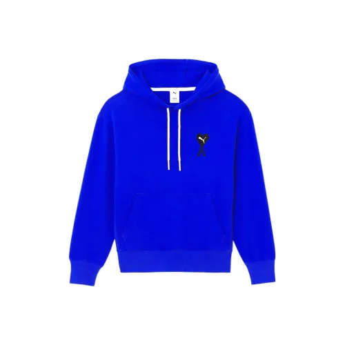 PUMA X Ami Co Branded Series Синий Мужской Свитшот