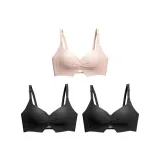 3 шт (Розовый + 2 Черных)