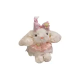 Розовое платье в клетку