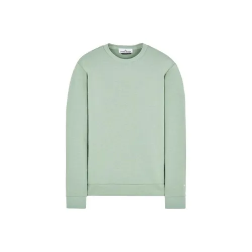 Stone Island Шалфейный Зеленый Мужские Толстовки
