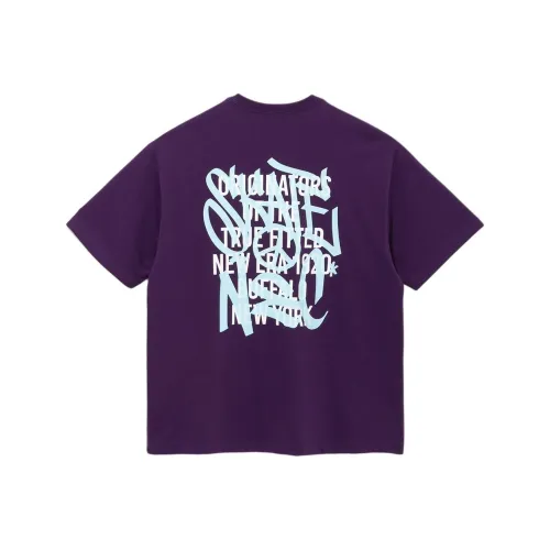 New Era Фиолетовый Унисекс Футболка