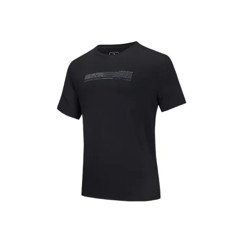 ANTA Variety Тренировки Коллекция T Рубашка Мужская Основной черный