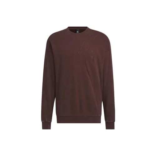 Adidas Wuji Series Темно-серый, коричневый, мужской, свитшоты