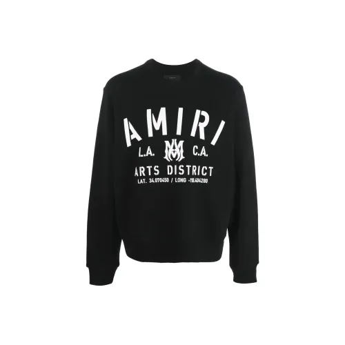 AMIRI Мужские черные свитшоты