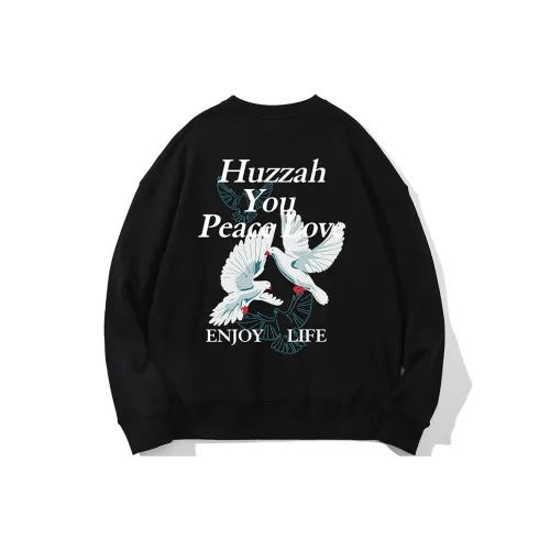 Huzzah Пуловер Толстовка Унисекс