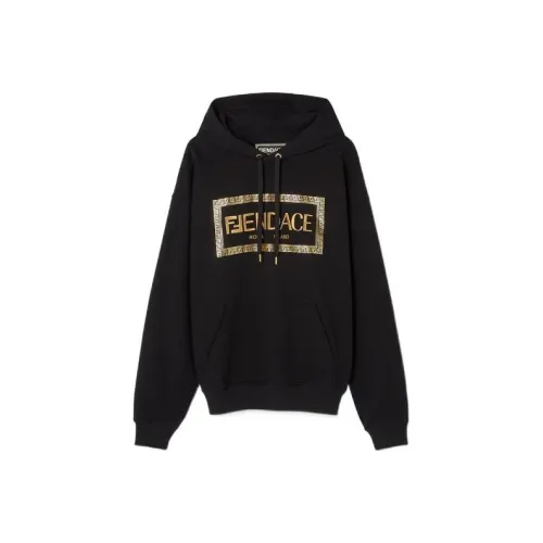 FANSIZHE x FENDI VERSACE Versace X FENDI SS22 Толстовка Мужской Черный