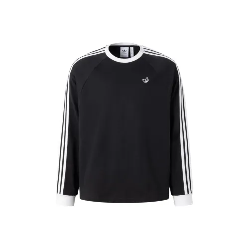 Adidas Originals T-Shirt Мужской Черный Белый