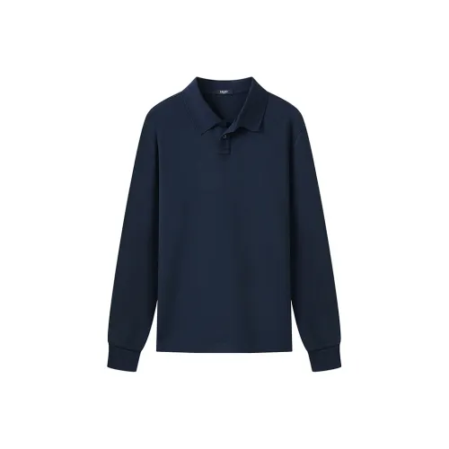 LIU·JO UOMO T Рубашка Мужская Темно-синяя