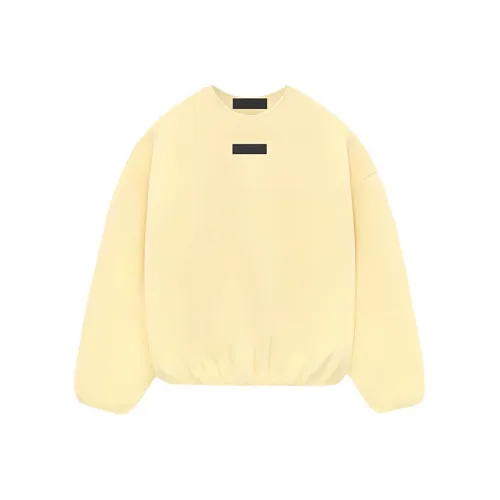 Fear of God Essentials SS24 Crewneck Свитер Толстовка Мужской Садовый Желтый Садовый Желтый