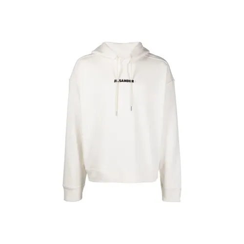 JIL SANDER Белый Мужской Свитшот