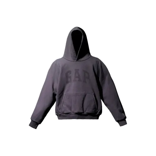 YEEZY x Gap X Balenciaga Толстовка Унисекс Выстиранный Черный