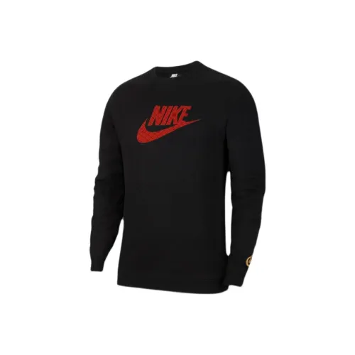 Nike Черные Мужские Свитшоты